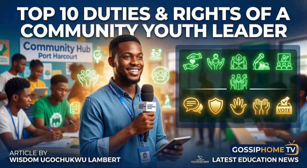 Top 10 Duties and Rights of a Community Youth Leader