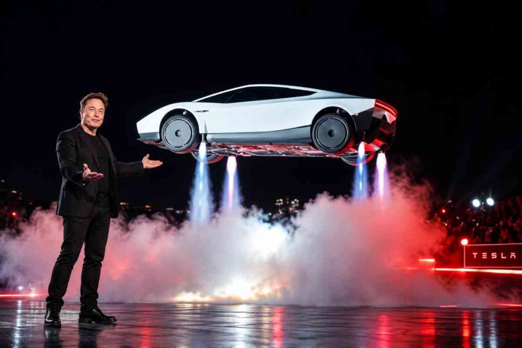Tesla Flying Roadster Unveiled: Live Demonstration, 2028 Launch, and Market Battle